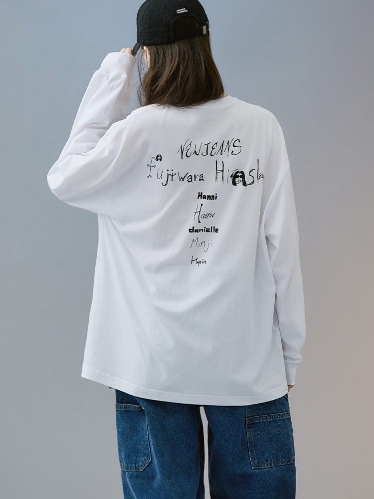 NewJeans x Hiroshi Fujiwara COLLER衛衣 Ver. 3