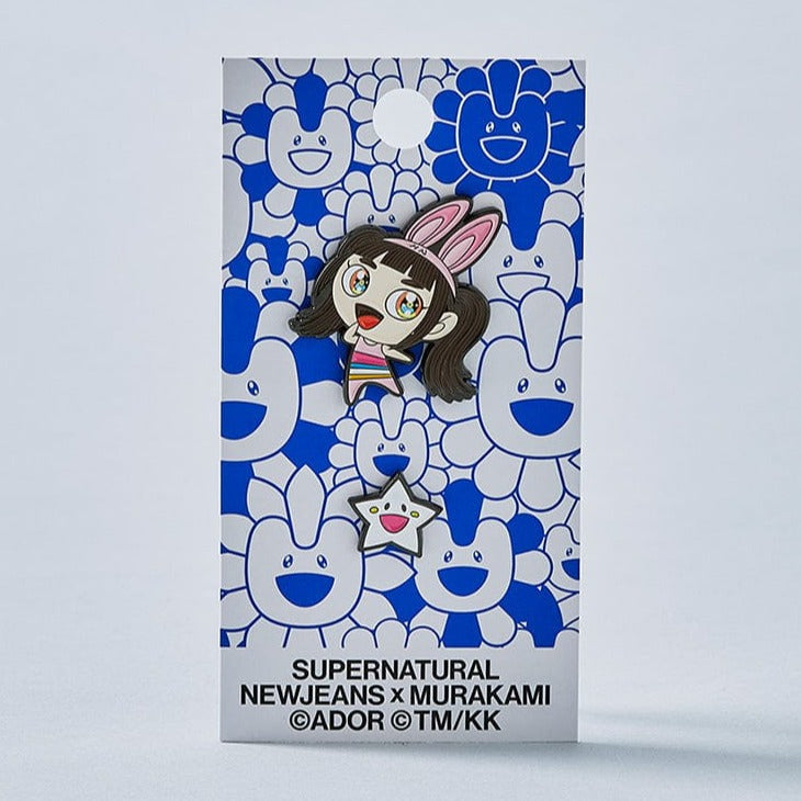 NewJeans X MURAKAMI METAL PIN BADGE
